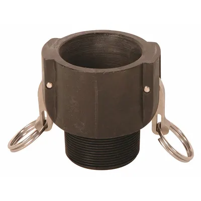 LIQUIDYNAMICS INC. Coupler: Polypropylene, 0° Outlet Angle, EPDM - Couplers for DEF