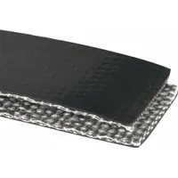 Low-Stretch Multi-Ply Conveyor Belt: 36 in Belt Wd, 11/64 in Belt Thick, Cut to Lg (15 ft Min), PVC (MPN 20105051-36)
