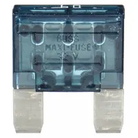 BUSSMANN Automotive Fuse: MAX Series, Fast-Acting, 60 A, 32 V DC, Non-Indicating (MPN MAX-60)