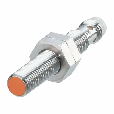 IFM Inductive Cylindrical Proximity Sensor: Built-in Connector, Shielded, 3 - Pin M8 - Cylindrical Sensors with Built-in Connectors