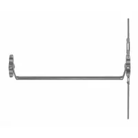 VON DUPRIN Concealed Vertical Rod: 44 in Max Door Wd, Chrome (MPN 5547EO US26D RHR)