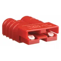 ANDERSON POWER PRODUCTS Power Connector: Two Pole, Red, 6 ga, 10,000, 0.221 in Max Wire Dia, 49050 (MPN 6331G1)