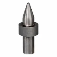 Metric coarse collar-forming friction drill bit for M14 x 2 threads. Short length, 13 mm drill size. Forms threaded collars in thin materials without pre-drilling or tapping. Used in sheet metal and general fabrication for creating strong threads in thin-gauge workpieces.
