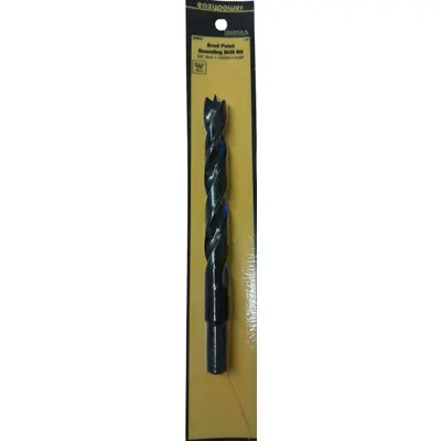 EAZYPOWER Brad-Point Drill Bit: 5/8 in Drill Bit Size (MPN 30042) - High-Speed Steel Brad-Point Drill Bits
