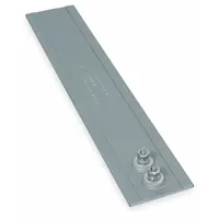 TEMPCO Mica Insulated Strip Heater: 100 W Watt, 120V, 6 in Overall Lg, 7/8 in Element Wd, 11 W/sq in (MPN MSH02260)