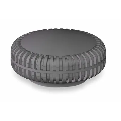 INNOVATIVE COMPONENTS Hand Knob: Knurled, Plastic w/ Steel Thread, #10-24 Thread - Knurled Knobs with Threaded Hole