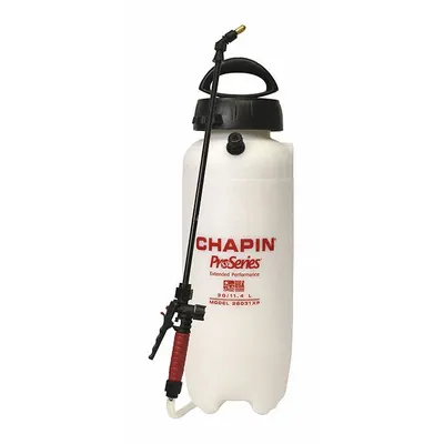 CHAPIN Handheld Sprayer: Spot, 3 gal Tank, Poly Tank, 25 ft Max Spray Distance - Lawn, Garden & Agriculture Sprayers