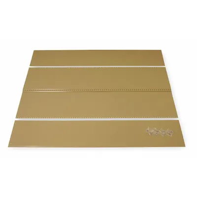 EDSAL Panel Kit: 75 in x 36 in, Steel - Full Panel Kits for Standard Metal Shelving