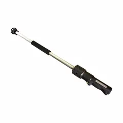 This air cannon is constructed from cast aluminum with a wide body and a 1 1/4 in female NPT connection. It has a 3 ft actual extension length. Typical applications include industrial blow-off, cleaning, and cooling tasks in manufacturing and processing environments.