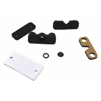 HUBBELL GAI-TRONICS Microphone Kit: Plastic, Repl Kits, Red Alert Phones, Black, 12521-004