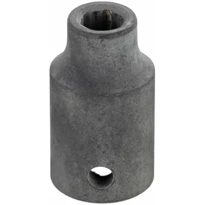 WESTWARD Impact Socket: 1/4 in Drive Size, SAE, 3/16 in Socket Size, 6-Point - 1/4" Drive Impact Sockets