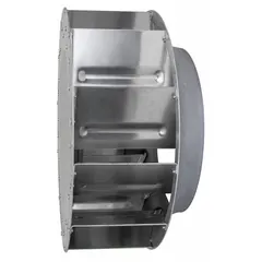 Replacement blower wheel for HVACR fans, filters, and ventilation systems. Compatible with manufacturer part number 5AV81. Designed to move air in commercial or industrial heating, cooling, and ventilation applications.