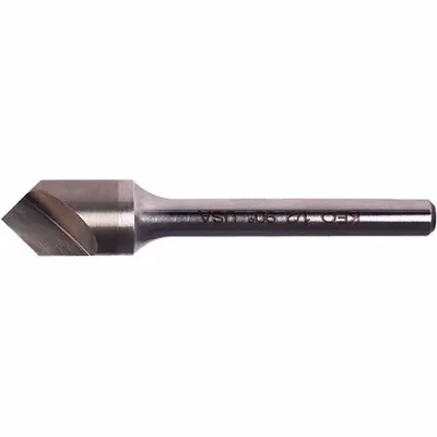 KEO 60° Single-Flute Countersink, 3/4 in Body Dia, TiN Coated Carbide - Fast-Cutting Single-Flute Countersinks