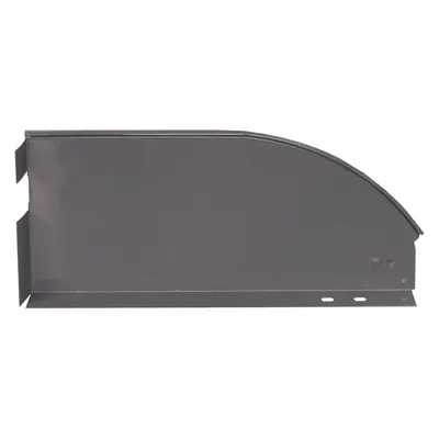 DURHAM MFG Rotary Bin Divider: 1/2 in x 7 5/16 in x 3 in, Steel, Gray - Dividers for Revolving Storage Bins
