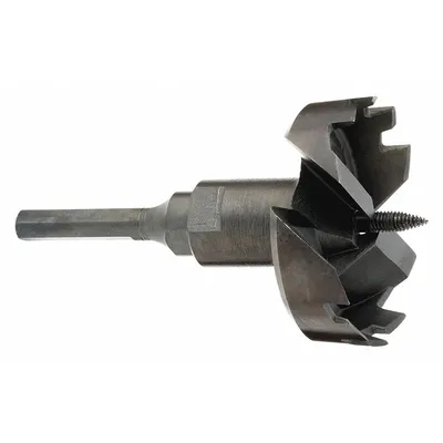 BOSCH Self Feed Drill Bit: 3 in Drill Bit Size, Hex, 3 in Shank Dia, 5 in Overall Lg - Self-Feed Drill Bits