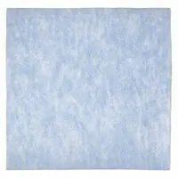 Air Filter Pad: 16 in x 25 in x 2 in, Polyester, Blue/White