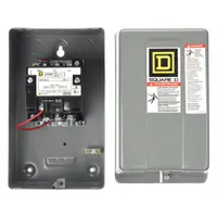 SQUARE D NEMA Magnetic Contactor: Non-Reversing, 3 Poles, NEMA Size 1, 27 A, 120V AC (MPN 8502SCG2V02S)
