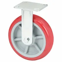 LITTLE GIANT Rigid Caster, 8" x 2": For 19C193, Fits Little Giant Brand (MPN 8229-RR)