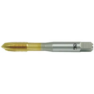 OSG Spiral Point Tap: 1/2"-20 UNF, H4 / 2B-3B, 3 Flute, Plug Chamfer - Spiral-Point Taps for Aerospace Materials
