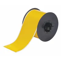Continuous Label Stock: 3 in x 100 ft, Vinyl, Yellow (Gloss), Outdoor (MPN B30C-3000-595-YL)