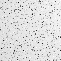 ARMSTRONG Ceiling Tile: 1733A, Fine Fissured, 24 in x 48 in, Angled Tegular, 0.55 NRC, 35 CAC, 10 PK