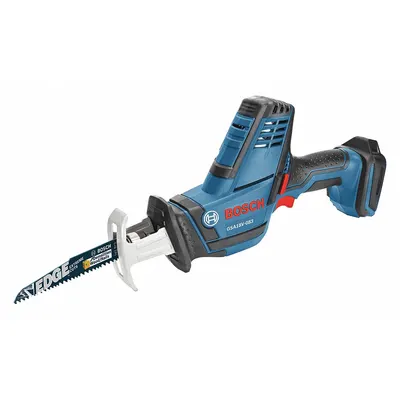 BOSCH Reciprocating Saw: Tool Only, 13/16 in Stroke Lg, 3,050 Max. Strokes per Minute - Bosch Cordless Reciprocating Saws