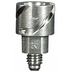 This gravity spray gun adapter connects DeKups series cups to compatible spray guns. It is used in industrial painting and finishing applications where a gravity feed system is employed. The adapter is compatible with manufacturer model number COMM-HS1-12.