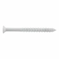 DEWALT Concrete Anchor Screw: 2 1/4 in Overall Lg, 3/16 in Dia, Steel, Zinc-Plated, Torx, 1,500 PK (MPN DFM2ELD410S)