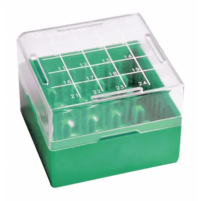 WHEATON Freezer Box, 75 mm Overall Length, 75 mm Overall Width, Resin - Cold Storage Boxes