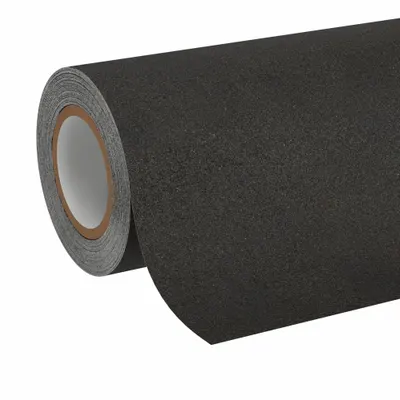 Wooster Anti-Slip Tape: Very Coarse, 46 Grit Size, Solid, Black, 24 in x 30 ft - Heavy Traffic Antislip Tape