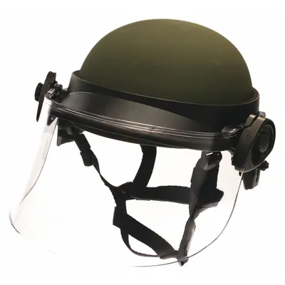 PAULSON Riot Control Face Shield: Universal, Polycarbonate - Riot Face Shields