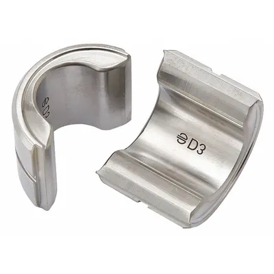 BURNDY Upper and Lower Crimping Die: YC-C copper CRIMPIT Connectors, 2 Sizes - Burndy Replacement Crimping Dies