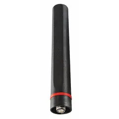 VHF stubby antenna designed for ICOM radios, operating from 160 MHz to 174 MHz. Compatible with F3400D, F7010, and F9011 series. Black finish. Suitable for two-way communication in industrial and commercial environments.