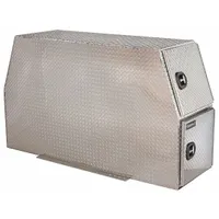 BUYERS PRODUCTS Backpack Truck Box: Backpack Truck Box, Aluminum, 24 in Overall Dp, 46 in Overall Ht (MPN BP824624)