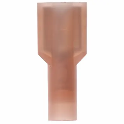3M Wire Disconnect: Female Socket, Red, Nylon, Full Coverage - Fully Insulated Quick Disconnects