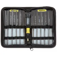 Needle File Set: Barrette/Crossing/Equaling/Half Round/Knife/Rectangular/Round/Square/Triangular (MPN 707475)