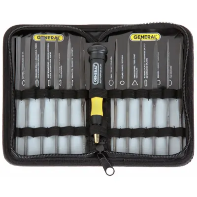GENERAL TOOLS Needle File Set: Barrette/Crossing/Equaling/Half - Needle File Sets