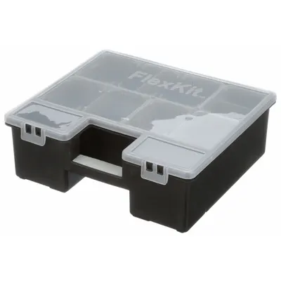 FLEXCART FC-50PB Small Parts Compartmented Box - Small Parts Compartmented Boxes with Adjustable Dividers
