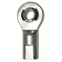 BANSBACH EASYLIFT Hinge Eye End Fitting: Zinc-Plated Steel, 8.1 mm Eyelet Dia (MPN 96116)