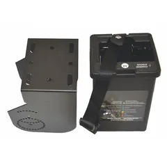 DC charger for Motorola SL Series radios, charging one unit at a time. Suitable for single-radio charging in mobile or field environments.