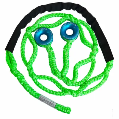 ALL GEAR Ring to Ring Sling: Polyester, 3/4 in Rope Dia, 10 ft, 3,780 lb Working Load Limit - Rope Slings