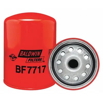 BALDWIN FILTERS Fuel Filter: Spin-On, 4 7/16 in Outside Dia, 7/8"-14 Thread Size, Cellulose - Spin-On Fuel Filters