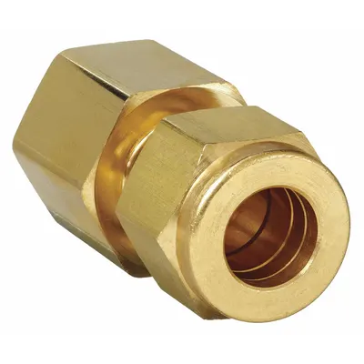 PARKER Double-Ferrule Brass Compression Fitting - Double-Ferrule Brass Compression Fittings