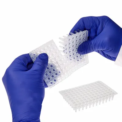 MTC BIO Well Plate: Non-Sterile, 96 Wells, 0.2 mL, 7 mm Dia, RNase/DNase Free - PCR Plates