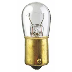 APPROVED VENDOR BA15s Single-Contact Bayonet Base Lamp, B6 Bullet, 28V AC, White, Trade Number 1308