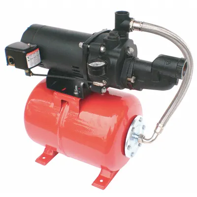 Dayton Shallow Well Jet Pump System: 3/4 hp HP, Single Phase, 115/230V AC - Shallow-Well Jet Pump Systems