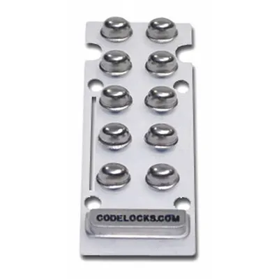 CODELOCKS Keymat: Compatible with Mfr Model #: CL4000 (MPN KM-4000) - Accessories for Keyless Access Locksets