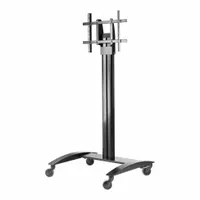 PEERLESS Flat Panel TV Stand: For 32 in to 75 in Screens, Max. 150 lb, Tilting, 5° Down, Black (MPN SR560M)