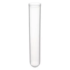 Polypropylene Culture Tube, 10 mL, Round Bottom, Colorless