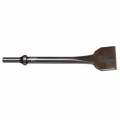MAYHEW PRO Chisel: 0.401 in Shank Size, Round, Round, 2 in Chisel Tip Wd - Flat Chisels for Air Hammers